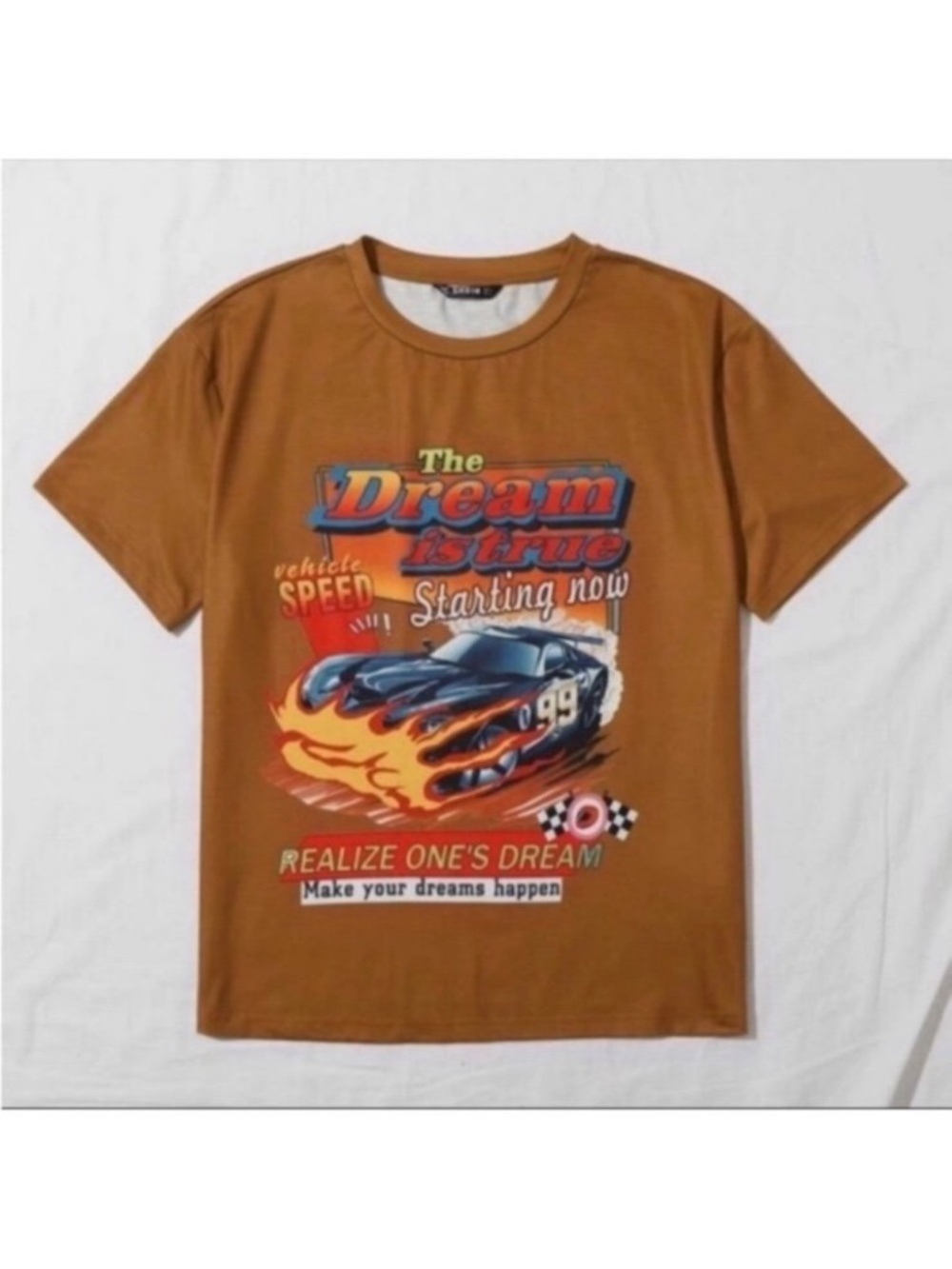 Women’s Graphic Tee | Brown | Size XL